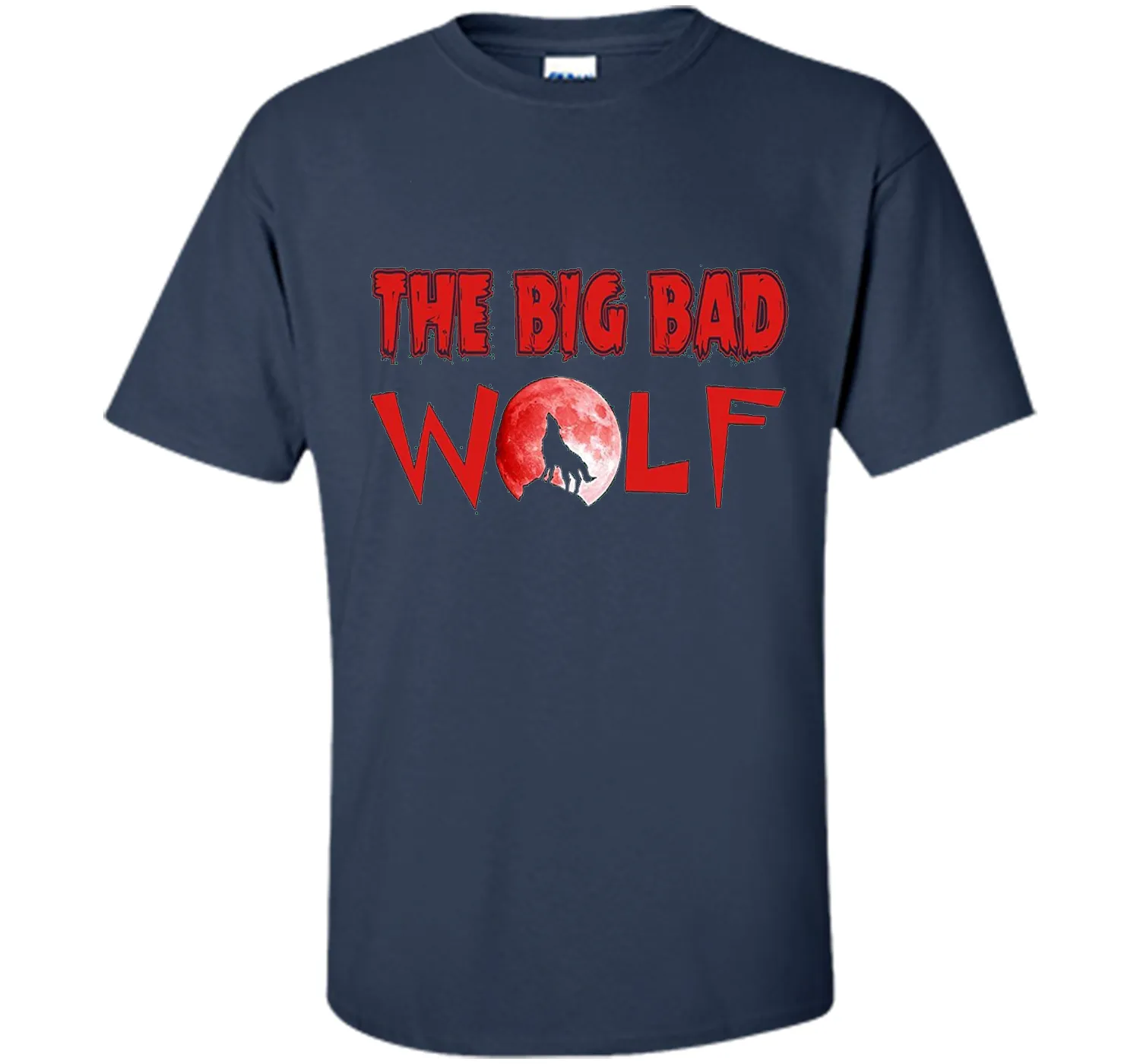 The Big Bad Wolf Graphic Tee Shirt - Halloween Literary Fun