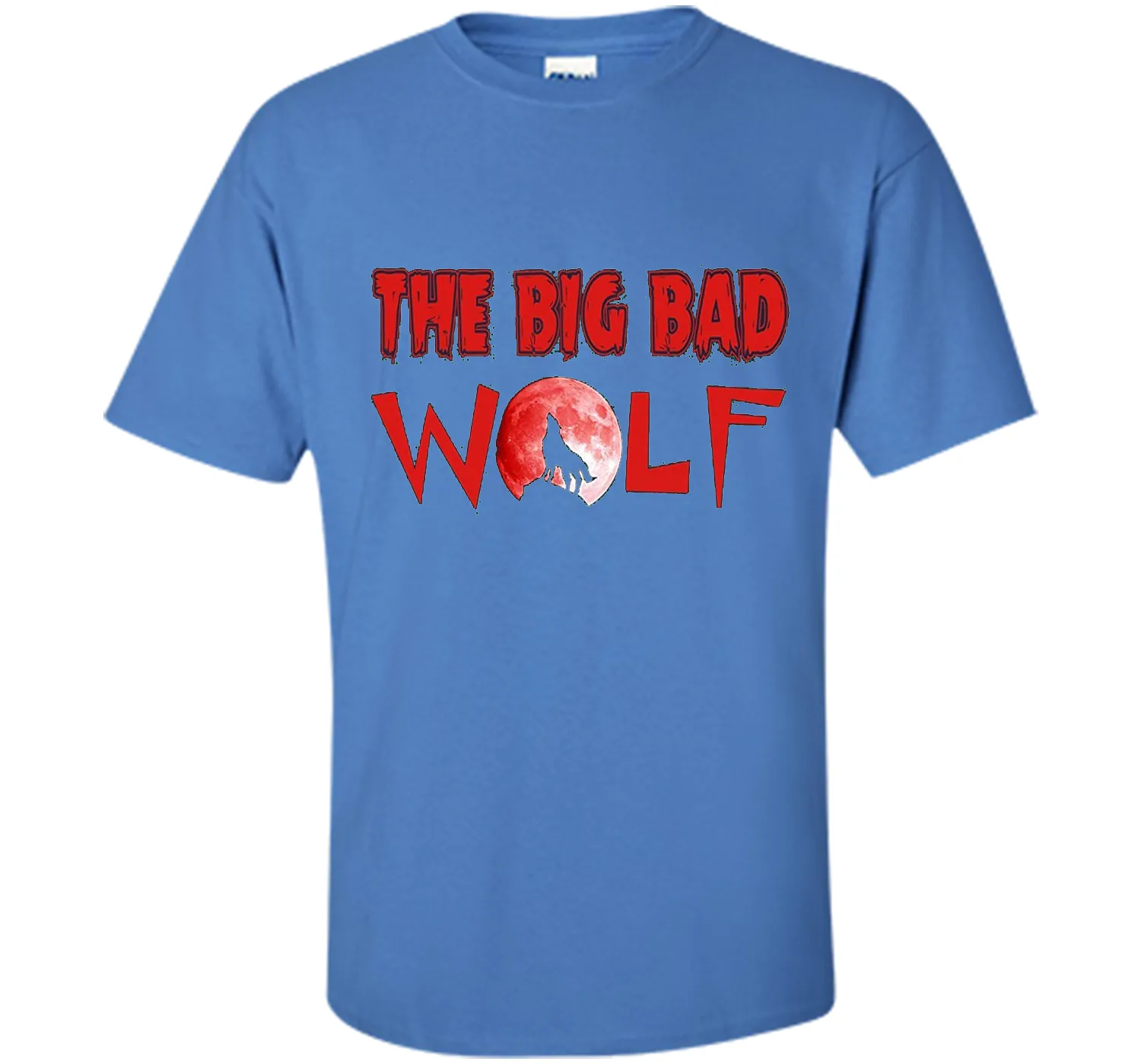The Big Bad Wolf Graphic Tee Shirt - Halloween Literary Fun