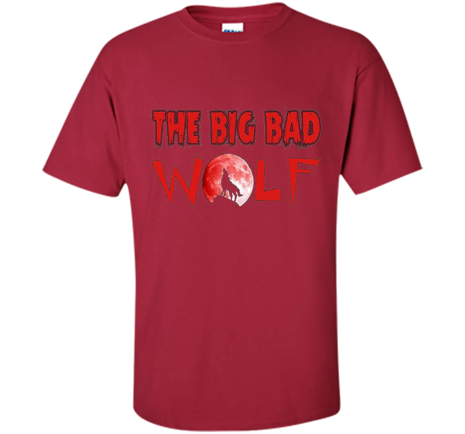 The Big Bad Wolf Graphic Tee Shirt - Halloween Literary Fun