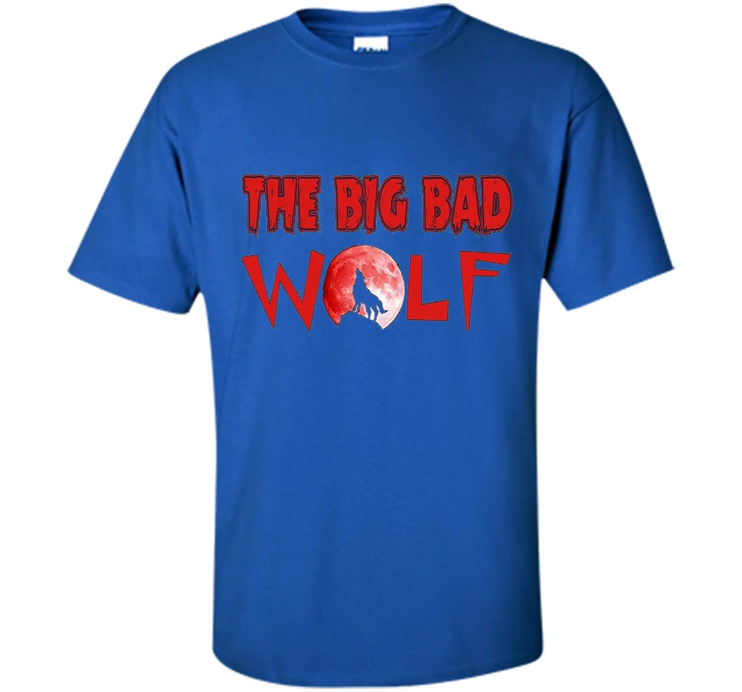The Big Bad Wolf Graphic Tee Shirt - Halloween Literary Fun