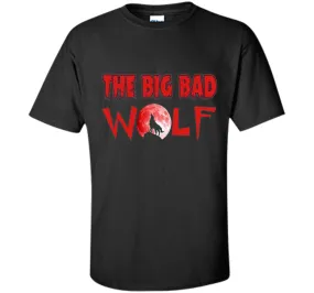The Big Bad Wolf Graphic Tee Shirt - Halloween Literary Fun