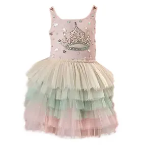 Tiara Tutu Dress Blush/Sage 6