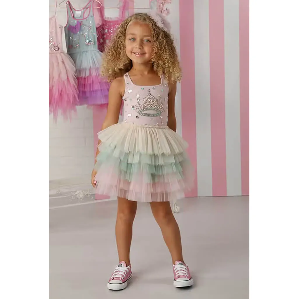 Tiara Tutu Dress Blush/Sage 6