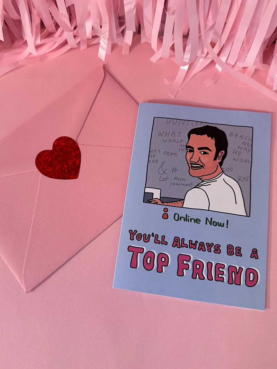TOP FRIEND CARD