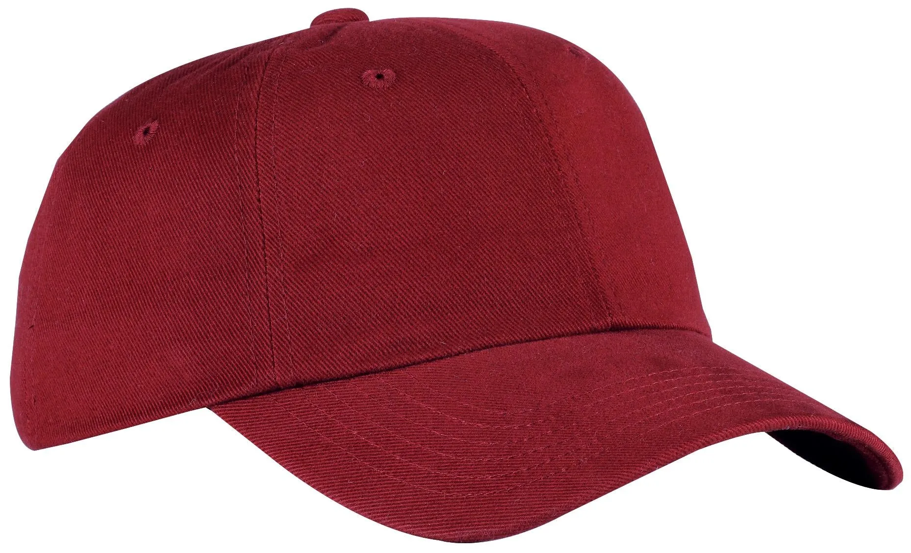 Top Headwear Brushed Twill Cap