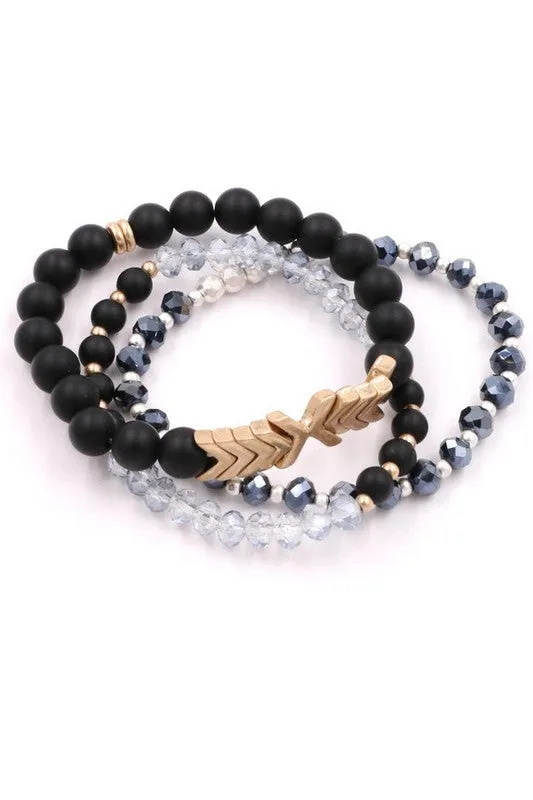 Triple Layer Bracelet