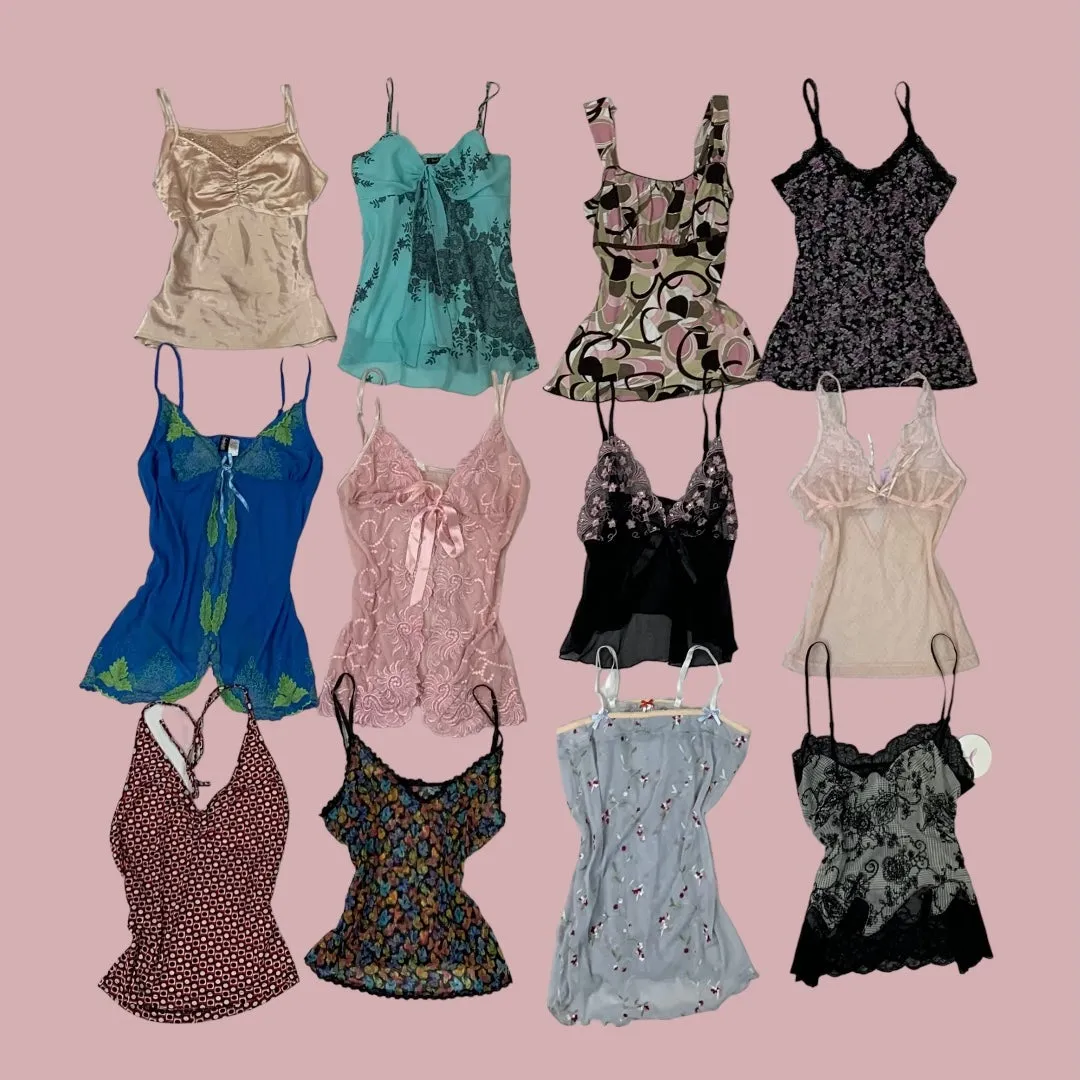 Ultimate Y2K Cami Top Collection – Vintage Chic