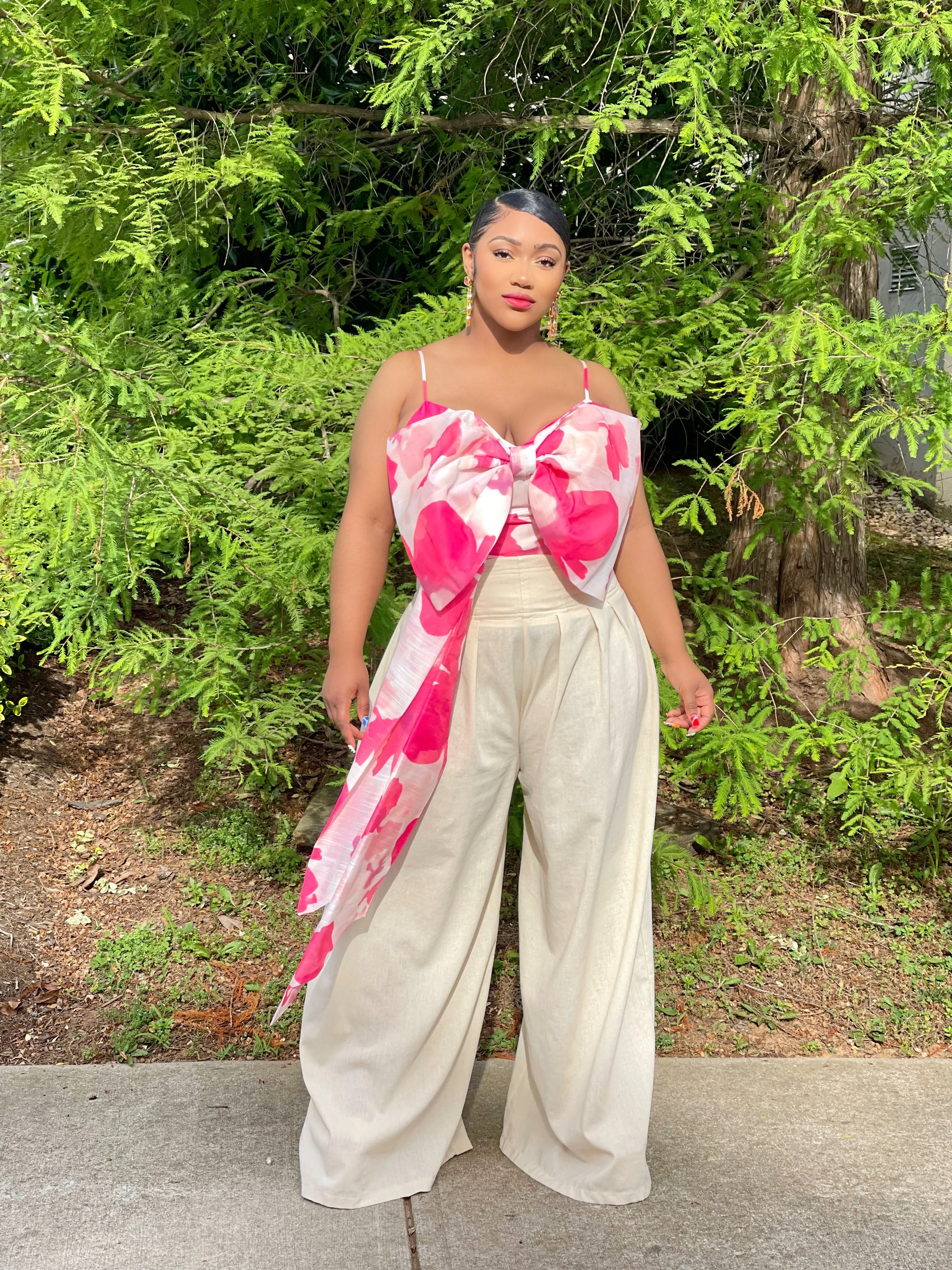 Unboxed Crop Top Cream