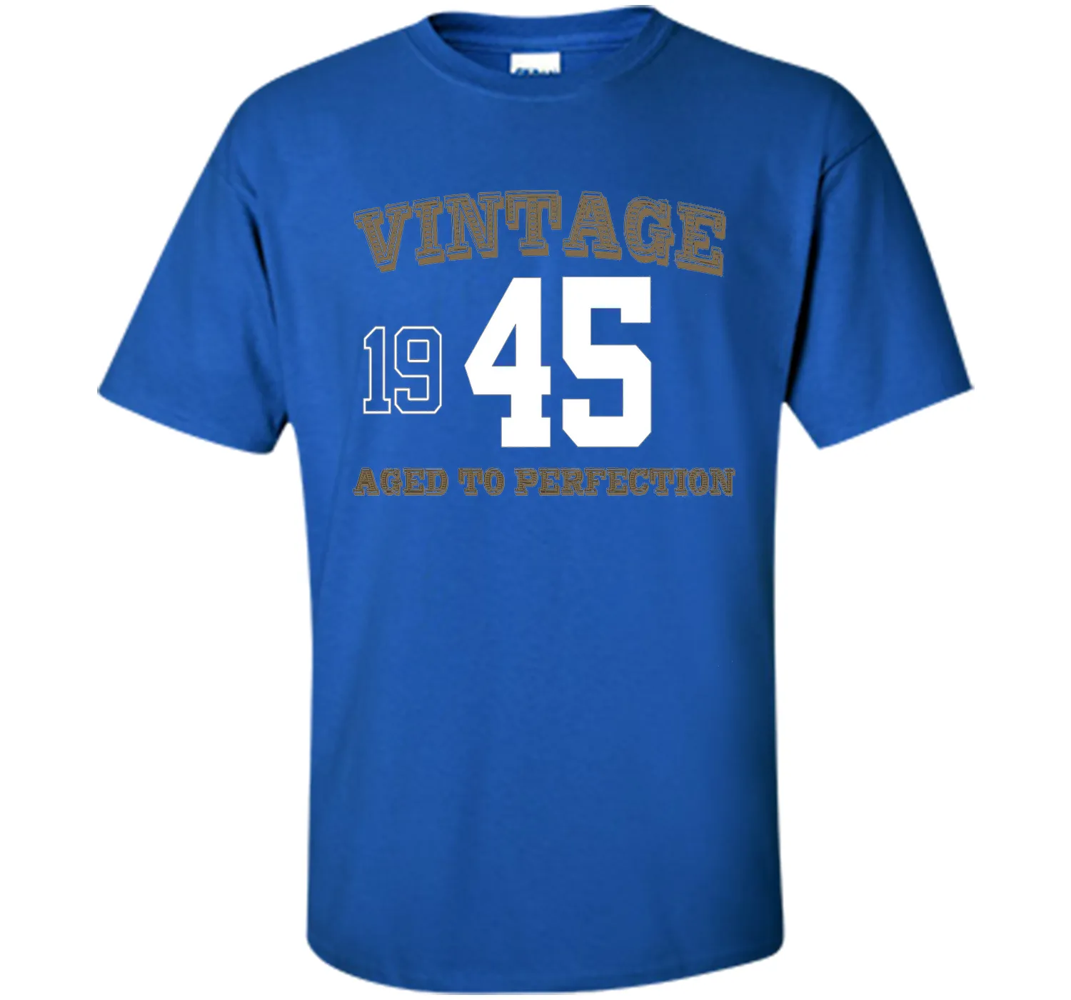 Vintage 1945 Perfect Aged Shirt. 71st Birthday Gift T-Shirt