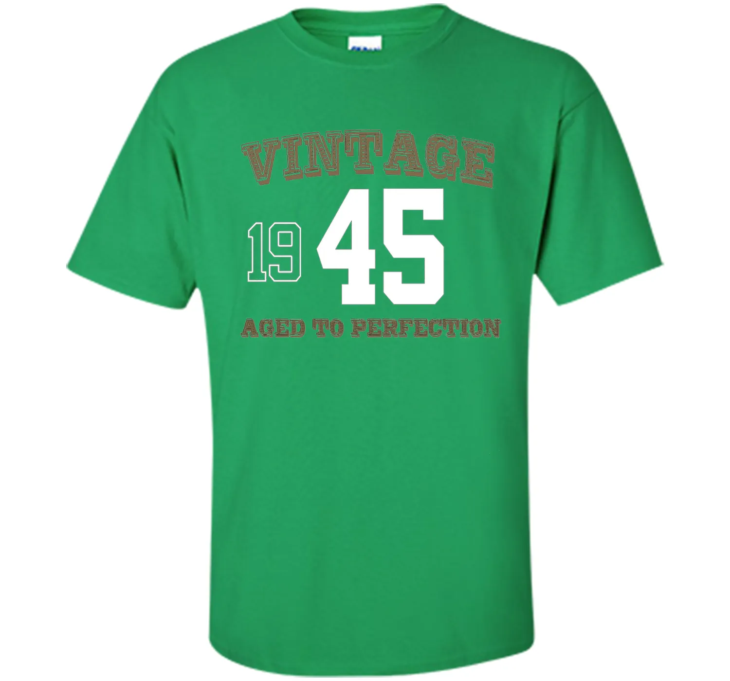 Vintage 1945 Perfect Aged Shirt. 71st Birthday Gift T-Shirt