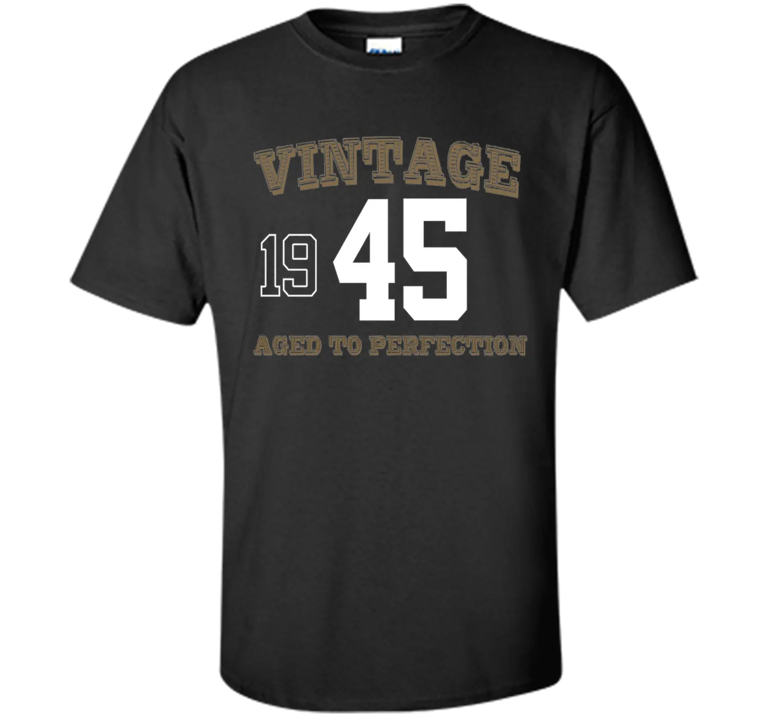 Vintage 1945 Perfect Aged Shirt. 71st Birthday Gift T-Shirt