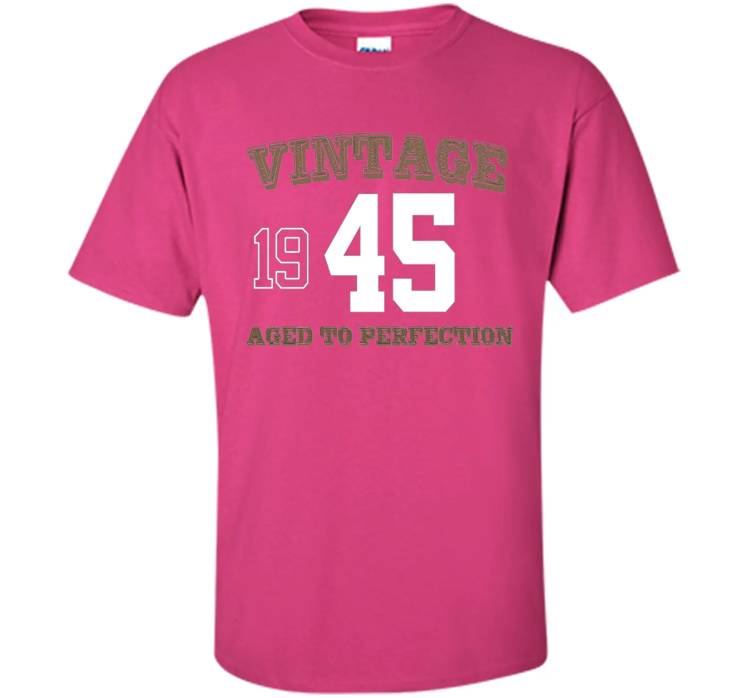 Vintage 1945 Perfect Aged Shirt. 71st Birthday Gift T-Shirt