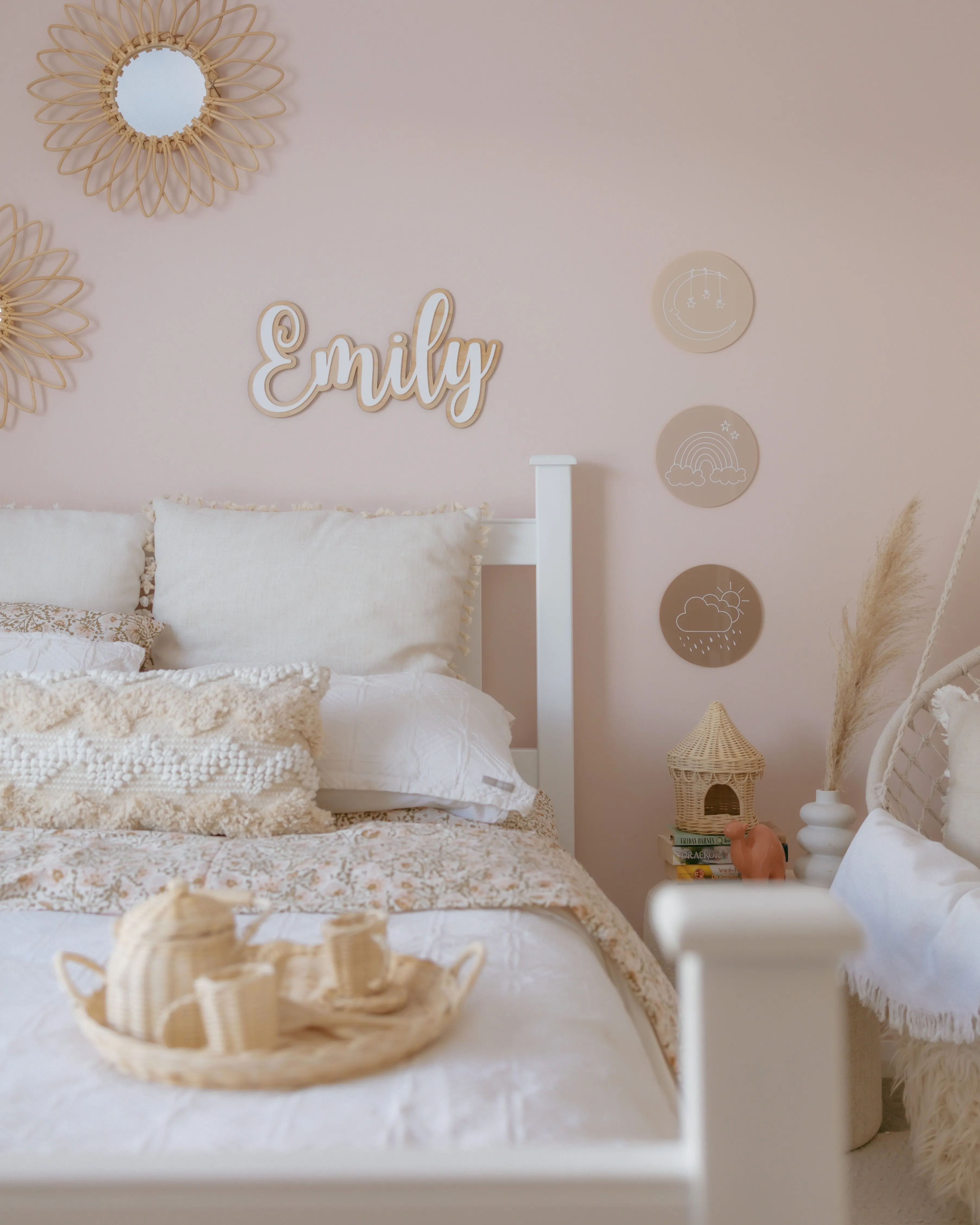 Wall Name Signage (2 layered cut out)
