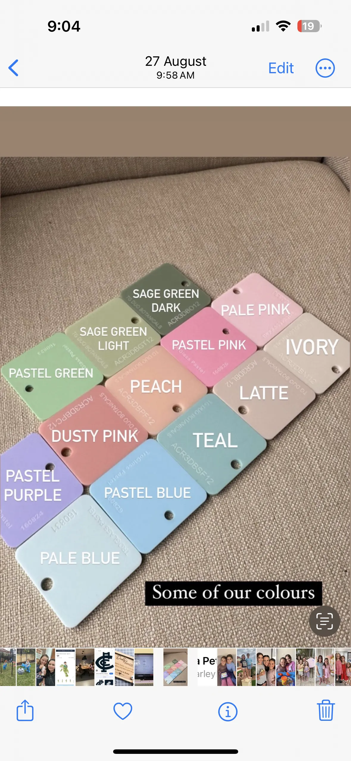 Wall Name Signage (2 layered cut out)