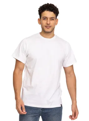White Regular Round T-shirt
