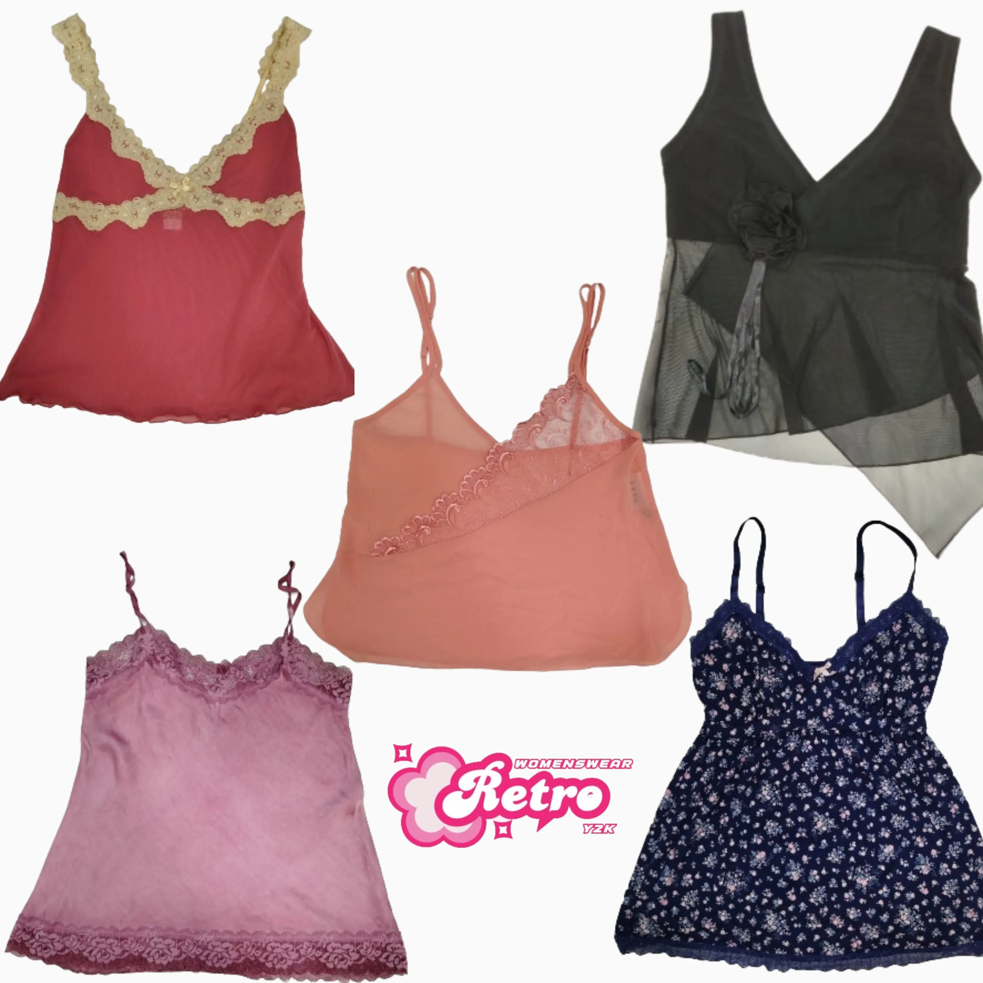 Y2K European Cami Top