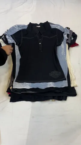 Y2K Harley Davidson Girl’s Top – Iconic Biker Graphic Tee (GRV-11-080)