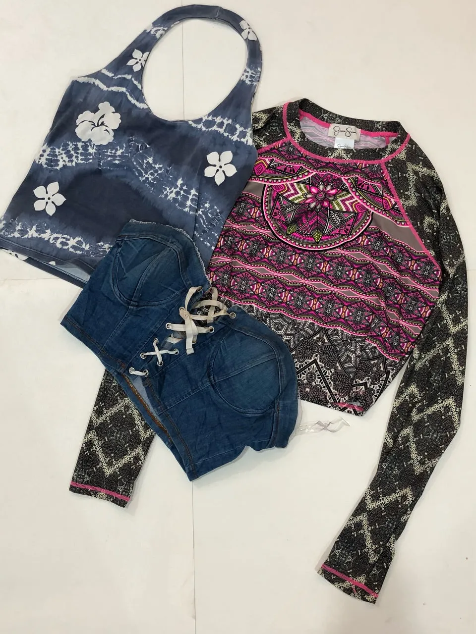 Y2K Summer Top Mix -- 14 items