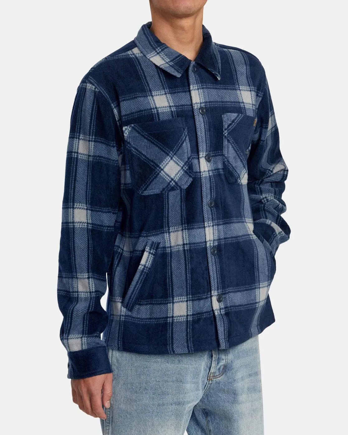 Yukon Fleece Shirt Jacket - Moody Blue